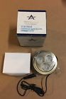 019-0002 American Lighting Led Puck Under Cabinet Light Gold Brass Color