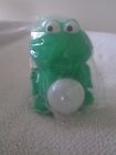 01922 Crane Kids Night Light Green Frog Shaped Belly 854689001922