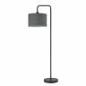 0582193 058219673973 Globe Electric Barden Floor Lamp Black Dark Gray