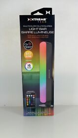22378 1 Ct Xtreme Tech Multicolor Sound Reactive Led Effects Light Bar Remote Included