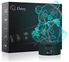1 Elstey Giant Panda Bear Illusion Lamps Color Changing 732943669753