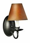 8437-42 1-light Sconce Lighting World Uptown Rust Colonial Imports Wall