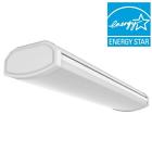 1001397562 White Commercial Electric Equivalent Led Wraparound Ceiling Light 849489001906