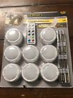 1002484076 Defiant Led Lumen Puck Lights Remote Control