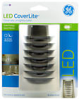 0431804 11219 Jasco Products Company Led Coverlite Night Light Nickel 043180112194