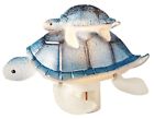 113386 Midwest Cbk Mama With Baby Sea Turtles Swimming 738449349236