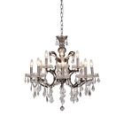 1138d26rsrc Elegant Lighting Elena Pendant Lamp Raw Steel Royal 848145012935