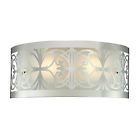 11431 Light 2 Bulb - Bend Vanity Chrome Bathbar Polished Willow