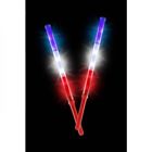 12010910 Home Locomotion Patriotic Light Up Batons Set Of 841437112634