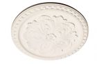 12353 The Renovators Supply Ceiling Medallion White Urethane Primed 096962338817