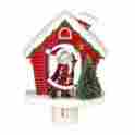 127596 Midwest Cbk Santa Decorating Tree With Star Acrylic Christmas Holiday Night Light Electric 738449474068