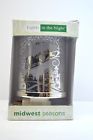 127605 Midwest Santas Sleigh Portrait Acrylic Christmas Electrical Silver