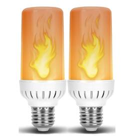 P-flame-5w-e27-ww-1236v-2p 12vmonster Flame Led Light Bulb In E26 Medium Edison Screw Base Dc 12 Volt Landscaping L
