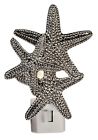 136565 Midwest Cbk Trio Of Silver Starfish Electric Watt 738449662021