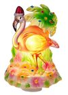 140849 Midwest Cbk Flamingo Wearing Santa Hat And Decorated 738449697443