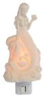 146649 Midwest Cbk Mermaid Bisque White Porcelain Night Light 738449856109