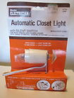 147736-919d Master Electrician Vtg Nos Corded Automatic Closet Light 6304866332416
