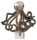 152848 Midwest Cbk Silvertone Octopus With Tentacles Night Light 738449865194