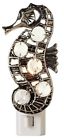 152849 Midwest Cbk Silvery Seahorse With Faceted Beads Night 738449865170