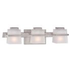 15303 Hampton Bay Harlin Hills Vanity Light Etched Glass 718212153031