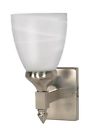 178676 1 Sculptured - Id . Shade Light Alabaster Cfl Vanity 5