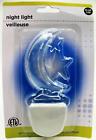 18076-200 Pack Of Clear Blue Led Night Light Moon 751369628670