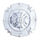 18743 The Renovators Supply Ceiling Medallion White Urethane Diameter 096962379186
