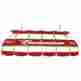 Ab4000-bud 18819 Trademark Global Rectangular Stained Glass Pool Table Light W Budweiser Logo Id 844296019878
