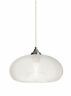 1jt-banafr-sn Besa Lighting Nickel Bana Single Light Pendant 767893151010