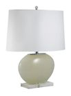 957407 2 Oval Hand Glass - Blown Set Lamp Id