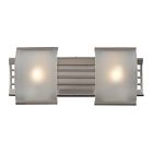 31356 - 2 Vanity Light Bathbar Brushed Nickel Bulb Winslow