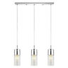 200123a Eglo Chrome Diamond Trestle Hanging Light In Finish 008606116362