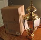 2009-002 2009-02 Livex Brass Pole Lamp Brand New 847284008410