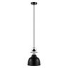 202422a Eglo Mini Pendant With Matte Black And Chrome 008606179411
