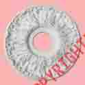 21860 The Renovators Supply Decorative Ceiling Medallion White 15.5 Od 096962411916