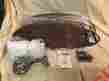 22169 Brown Wicker Hunter Ceiling Fan Blades Five 23 Inch New