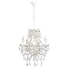 241828 Vidaxl Elegant Crystal Chandelier Modern Ceiling Light Lamp 8718475957690