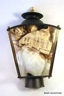 251 Blk-cl-bev American Lantern Post Light Black Brass Transitional Vintage