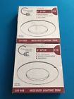 256 869 Commercial Electric Open Brushed Nickel Recessed Lighting Trim 046335831827