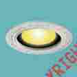 26481 The Renovators Supply 4 Spot Light Ring White Trim 8 Id X 12 Od Mini Medallion 096962415358