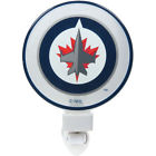 2691849-505 Evergreen Enterprises Winnipeg Jets Glass Disc Nightlight Nhl 808412625329