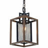 285m01dobl Varaluz Black And Oak Rio Lobo Single Light 811903027236