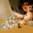 29428 Cloud Lamp Decoration Kids Nursery Room Led Night Light Battery
