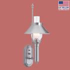 29790 The Renovators Supply 4 Sconces Silvertone Solid Brass Titanic Wall Sconce 096962417802