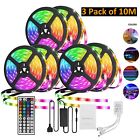 3 Pack Of Navor Led Light Strip 10m 32.8ft 300 Rgb Smd 5050 Color Changing