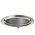 7379959 30510 Kichler Marita Brushed Nickel And Silver Baffle Recessed 737995305109