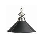 B14-lthr 314107 Light Black Id Pendant Single 14