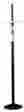 31500 047077032787 Omega Black Under Hoist Stand 3 4 Ton Capacity