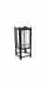 317137 Lmpdx-black Oriental Furniture 18 In High Double Cross Shoji Table Lamp Id