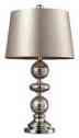 3344307 Polished Led Antique Finish Lamp Mercury Id Table Glass Nickel